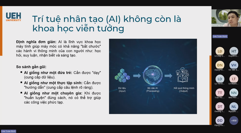 UEH tổ chức lớp tập huấn “Ứng dụng AI trong công việc” cho hơn 20.000 giáo viên tỉnh Vĩnh Long tham gia ngày hội “Nhà giáo sáng tạo với công nghệ số và trí tuệ nhân tạo” năm 2025 3 20251022151557 3AIVL 211025